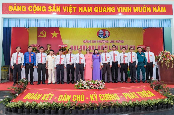 Đảng bộ Phường Lộc Hưng tổ chức thành công Đại hội điểm nhiệm kỳ 2020 - 2025