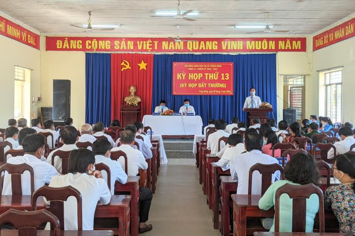 HĐND thị xã Trảng Bàng tổ chức kỳ họp bất thường thông qua Nghị quyết về Đề án thành lập các cơ quan chuyên môn trực thuộc UBND thị xã