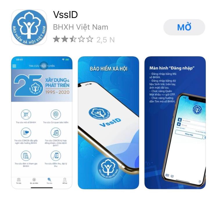 Hãy cài đặt và sử dụng ứng dụng VssID - Ứng dụng Bảo hiểm xã hội số trên thiết bị di động của Bảo hiểm xã hội Việt Nam