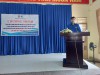 Ông Lâm Trọng Bảo – Phó Bí thư Đoàn thanh niên phường  triển khai chương trình cho Thanh niên.