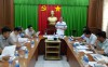 Ông Trần Thanh Linh- Phó Chủ tịch HĐND thị xã kết luận tại buổi giám sát