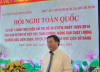 Đồng chí Nguyễn Xuân Thắng, Ủy viên Bộ Chính trị, Giám đốc Học viện Chính trị quốc gia Hồ Chí Minh phát biểu kết luận tại Hội nghị.