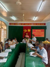 Quang cảnh họp tuyên truyền công tác CCHC năm 2023