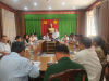 Đ/c Nguyễn Thành Luỹ - Phó Giám đốc Sở Tư pháp tỉnh Tây Ninh phát biểu chỉ đạo tại hội nghị