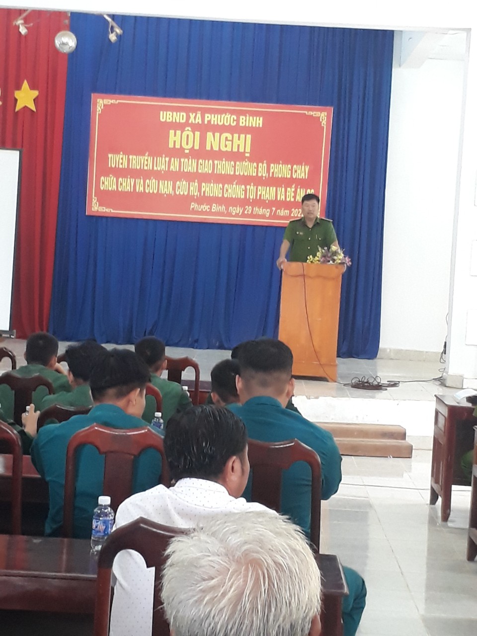 Ủy ban nhân dân xã Phước Bình tổ chức hội nghị triển khai các văn bản quy phạm pháp luật năm 2022