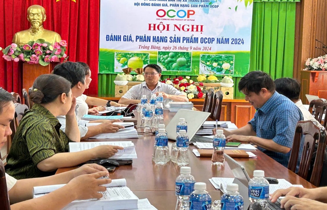 Hội nghị đánh giá, phân hạng sản phẩm OCOP năm 2024