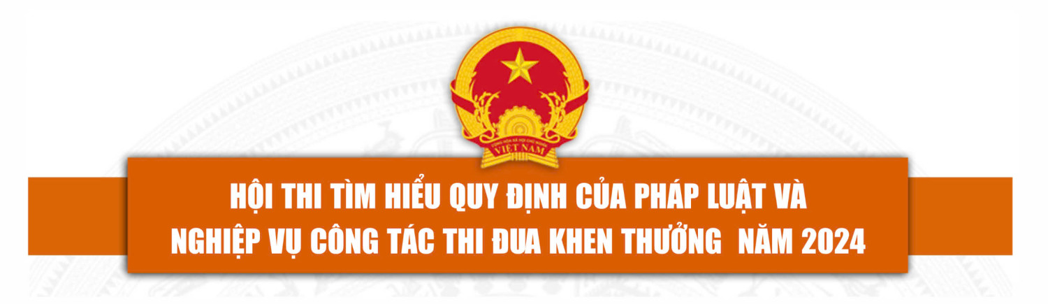 Thị xã Trảng Bàng: Tổ chức Hội thi Tìm hiểu quy định của pháp luật và nghiệp vụ  công tác thi đua, khen thưởng năm 2024