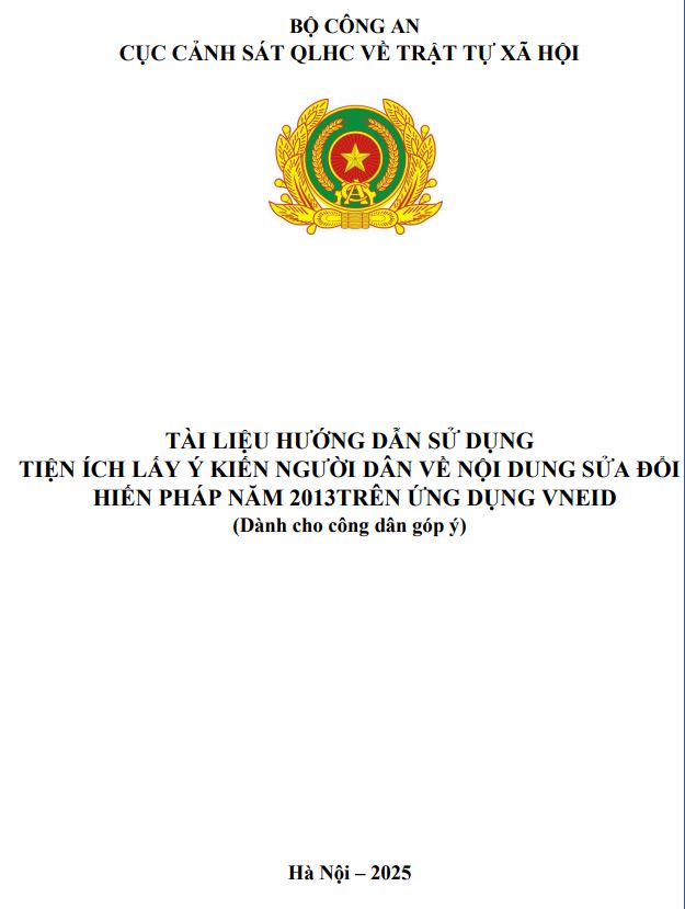 Trảng Bàng: Phối hợp, hỗ trợ công tác tuyên truyền, triển khai lấy ý kiến nhân dân về dự thảo sửa đổi, bổ sung Hiến pháp trên VNeID