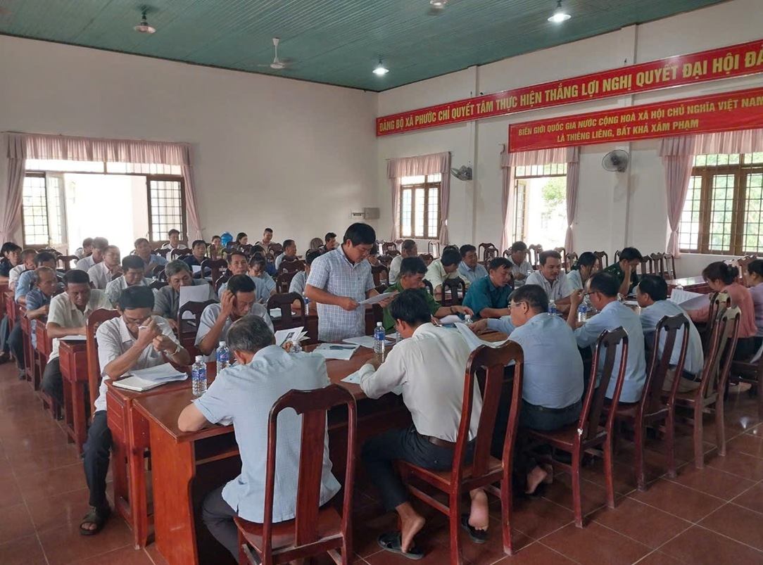 Xã Phước Chỉ: Thông báo về việc cho ý kiến đối với chủ trương sắp xếp đơn vị hành chính cấp xã, tỉnh của tỉnh Tây Ninh năm 2025