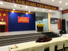 Đ/c Nguyễn Thành Thiện – Trưởng Phòng Tư pháp – Phát biểu khai mạc hội nghị