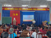 Đ/c Võ Văn Quang – Hội Luật gia thị xã – Báo cáo viên pháp luật triển khai tại hội nghị