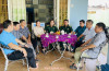 Ban CHQS thị xã Trảng Bàng, phường Gia Bình thăm hỏi, động viên nữ đảng viên trẻ Dương Thị Thu Thuỷ.