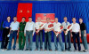 4 đảng viên tại xã Phước Chỉ được nhận Huy hiệu Đảng .